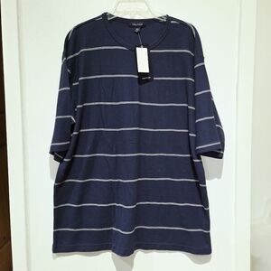 Nautica Navy Stripe Pullover